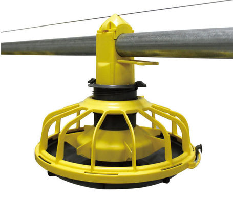 Plastic Poultry Farm Equipment Geflügelfutterleitung 1 Jahr Garantie