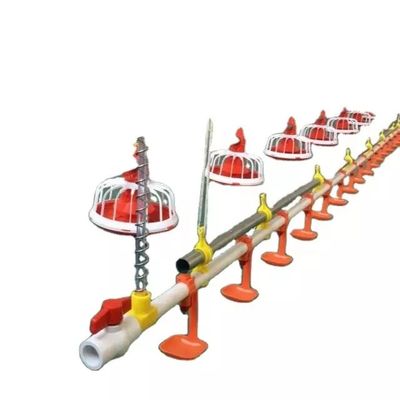 Automatisches Hühnerfütterungssystem aus verzinktem Rohr 3 m Rohrlänge