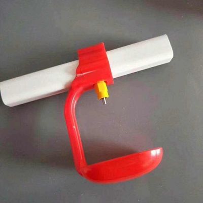 25 mm Vierkantrohr-Geflügel-Trinkleitung Kunststoff-PVC-Huhn-Wasserleitung