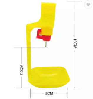 Geflügel-Hähnchen-Tropftränke, automatisches Brütrohr, Durchmesser 25 mm