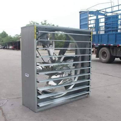 100 * 100 * 40 cm Geflügelbelüftungssystem 610 U / min Stromquelle